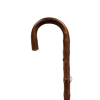 Shibumi x Mario Talarico Umbrella Sky Blue Striped - Chestnut