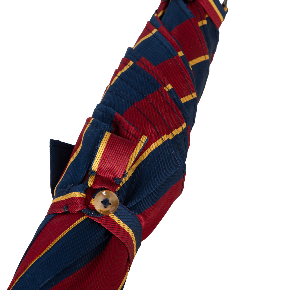 Shibumi x Mario Talarico Umbrella Navy / Burgundy Striped - Cherry