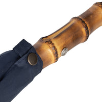 Shibumi x Mario Talarico Umbrella Navy Plain - Bamboo