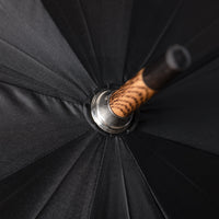 Shibumi x Mario Talarico Umbrella Black Plain - Bamboo