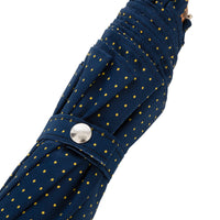 Shibumi x Mario Talarico Travel Umbrella Navy Dots - Bamboo