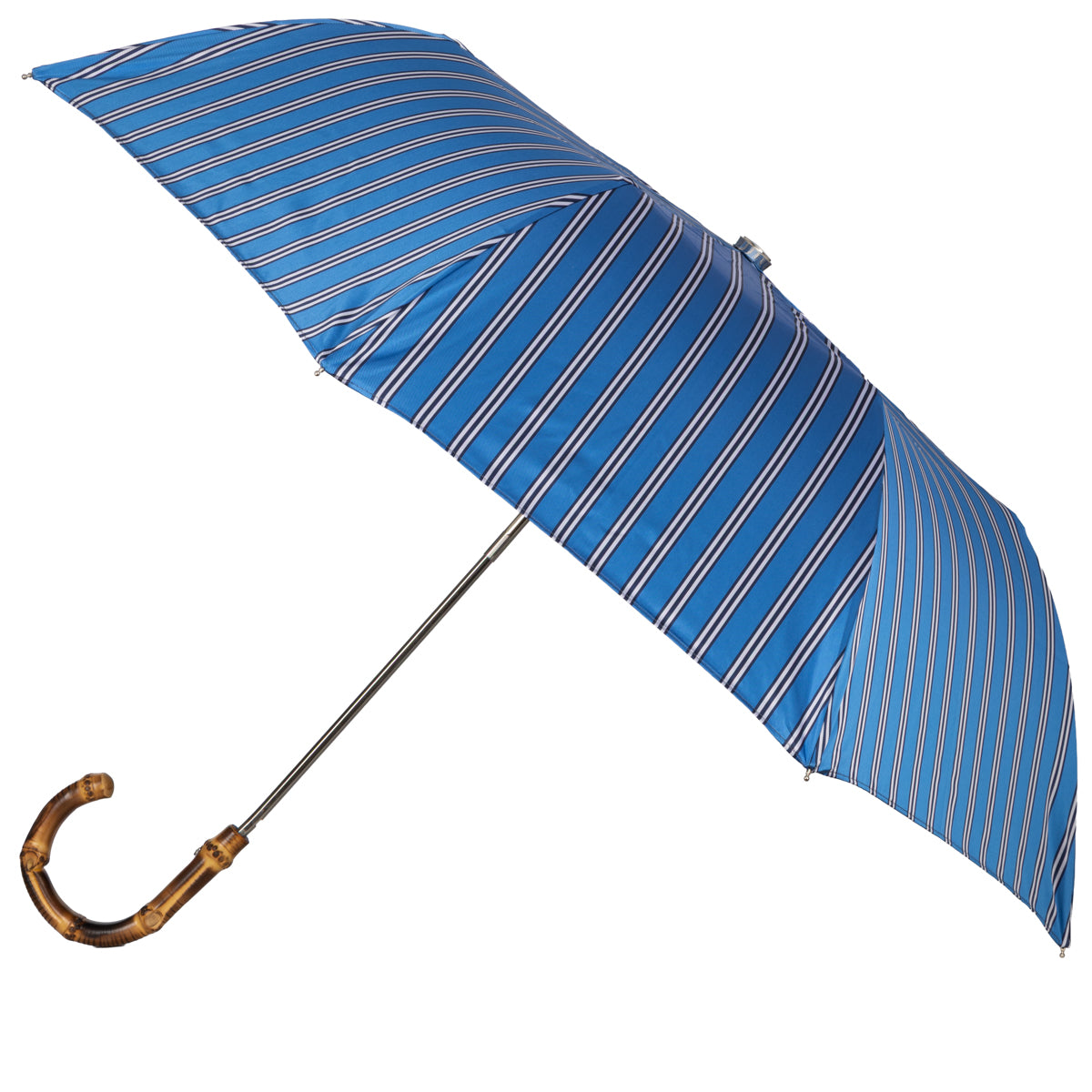 Shibumi x Mario Talarico Travel Umbrella Sky Striped - Bamboo