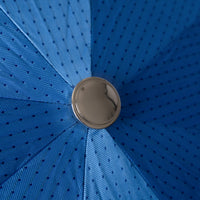 Shibumi x Mario Talarico Travel Umbrella Sky Blue Dots - Bamboo