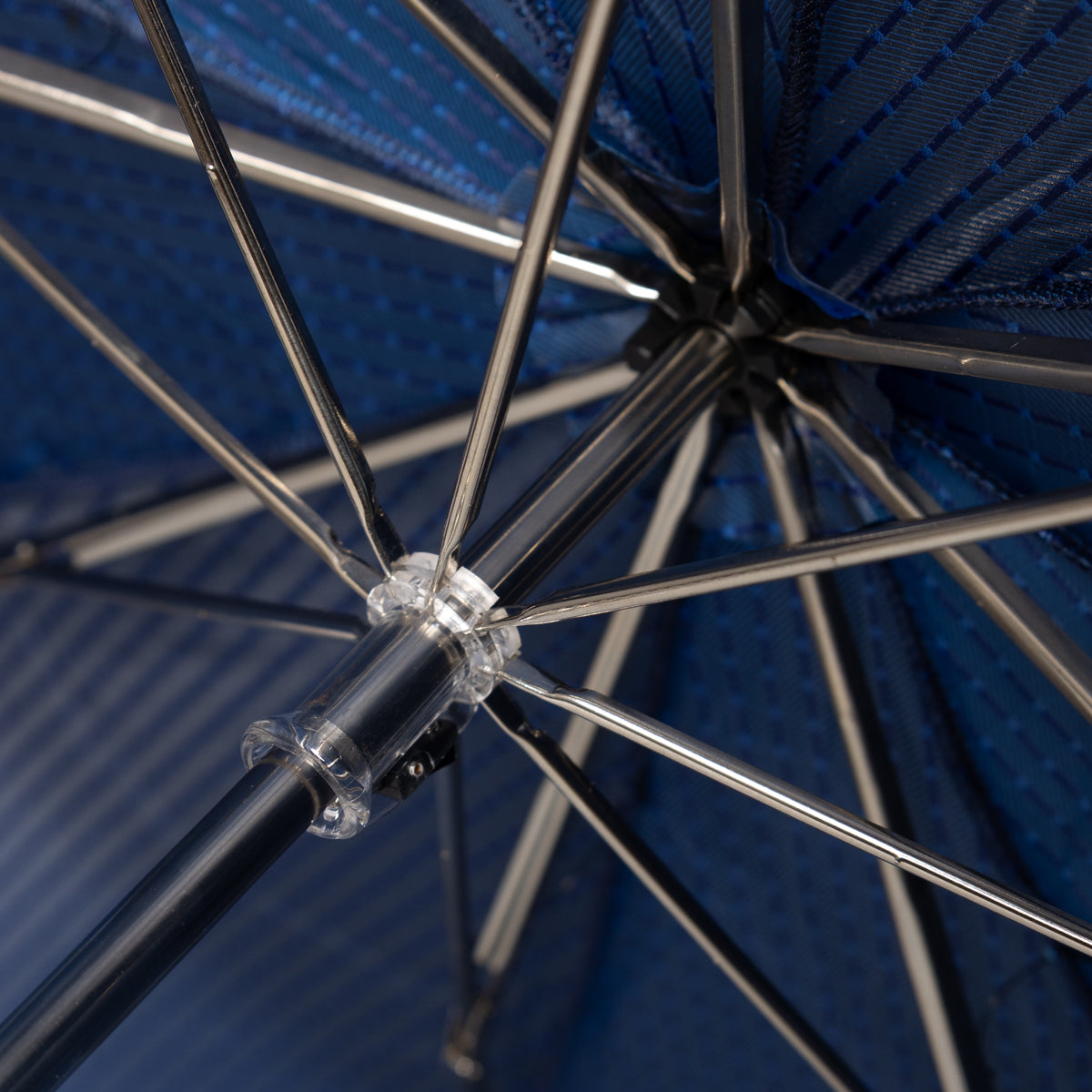Shibumi x Mario Talarico Travel Umbrella Sky Blue Dots - Bamboo