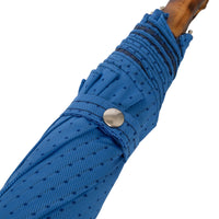 Shibumi x Mario Talarico Travel Umbrella Sky Blue Dots - Bamboo