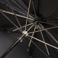 Shibumi x Mario Talarico Travel Umbrella Charcoal Dots - Hickory