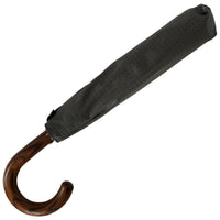 Shibumi x Mario Talarico Travel Umbrella Charcoal Dots - Hickory