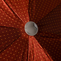 Shibumi x Mario Talarico Travel Umbrella Rust Dots - Hickory