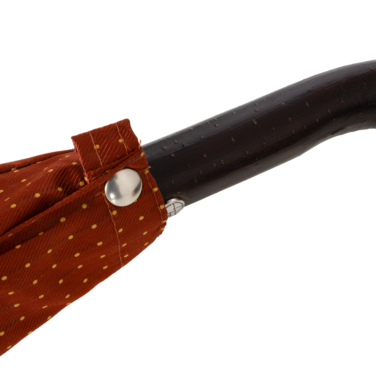 Shibumi x Mario Talarico Travel Umbrella Rust Dots - Chestnut