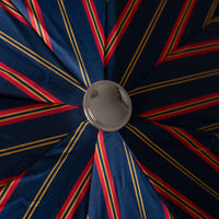Shibumi x Mario Talarico Travel Umbrella Navy Striped - Bamboo