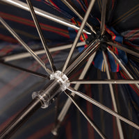 Shibumi x Mario Talarico Travel Umbrella Navy Striped - Bamboo