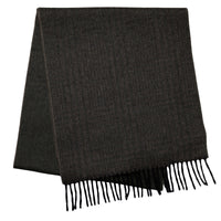 Glencheck Faded Cashmere Scarf - Brown / Green