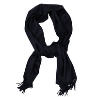 Zibellino Cashmere Scarf - Navy