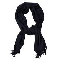 Zibellino Cashmere Scarf - Navy