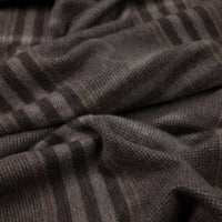 Checked Cashmere Scarf - Hazelnut