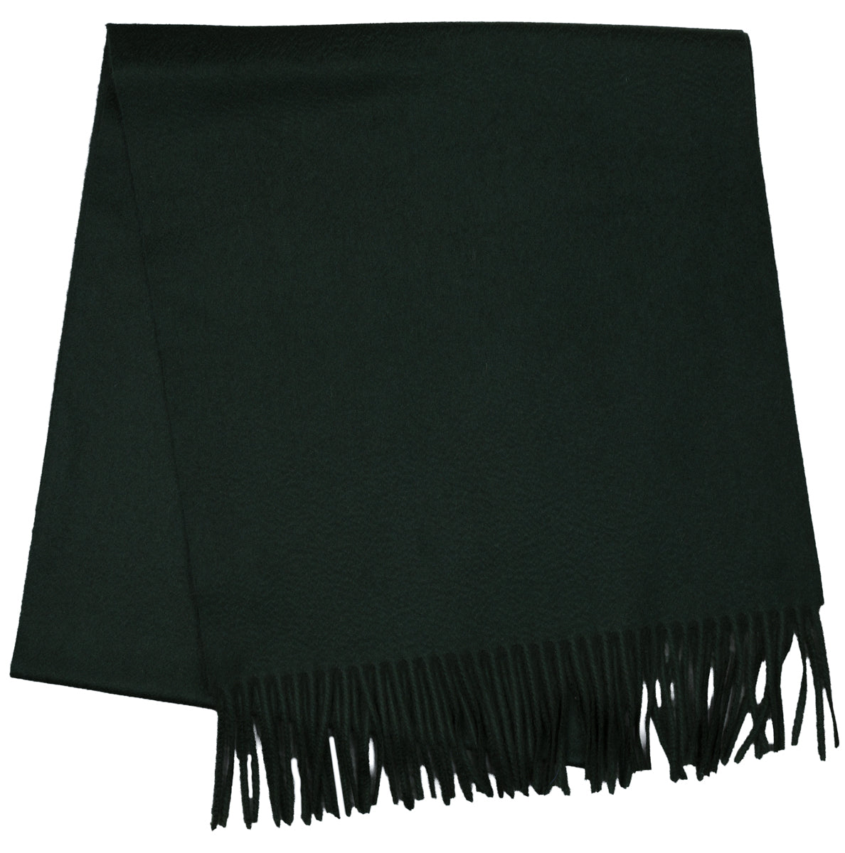 Zibellino Cashmere Scarf - Bottle Green