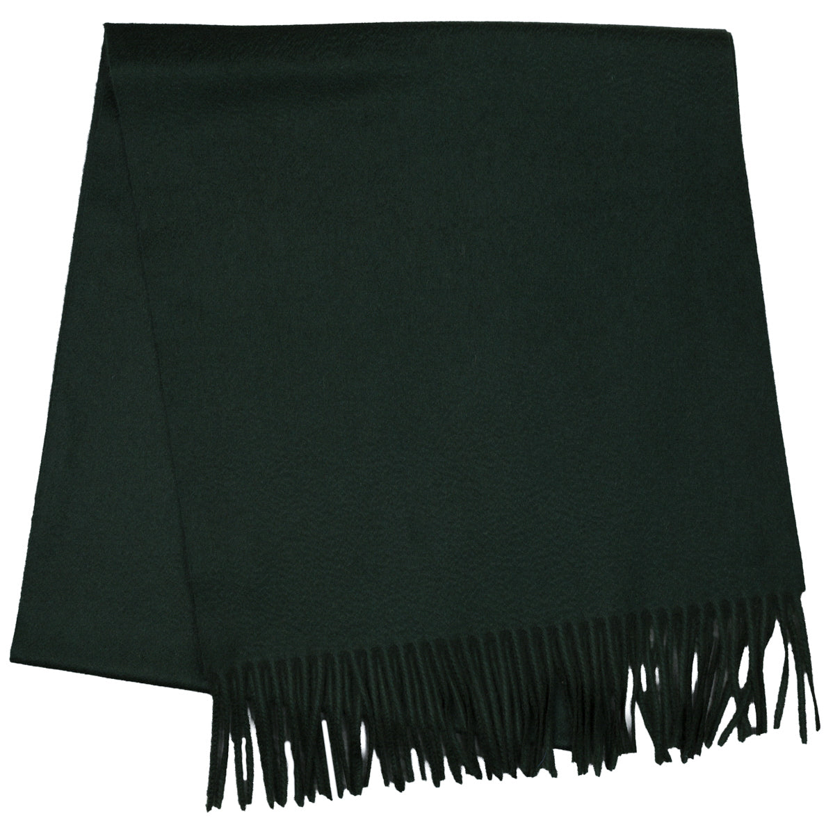 Zibellino Cashmere Scarf - Bottle Green