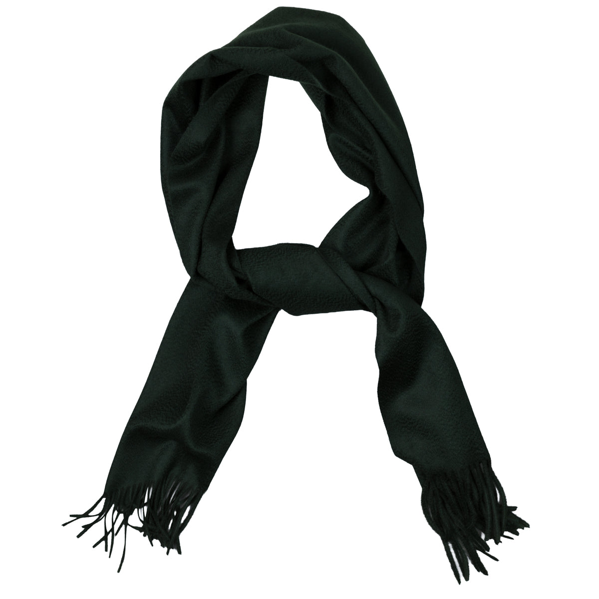 Zibellino Cashmere Scarf - Bottle Green