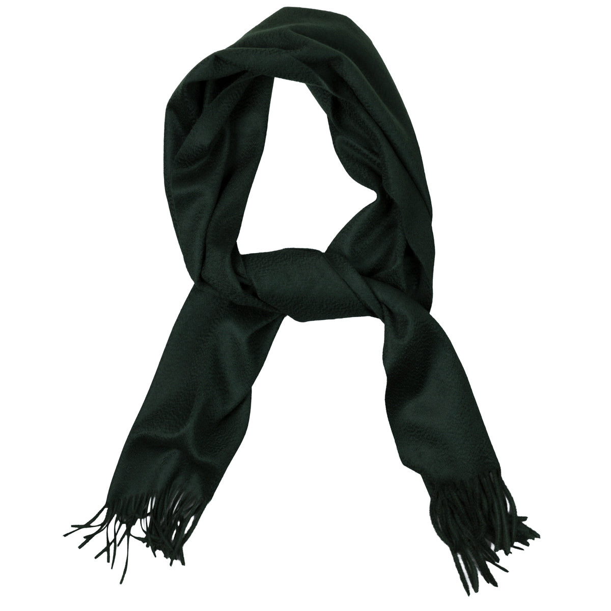 Zibellino Cashmere Scarf - Bottle Green