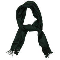 Zibellino Cashmere Scarf - Bottle Green