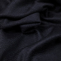 Double-Face Zibellino Cashmere Scarf - Navy / Grey