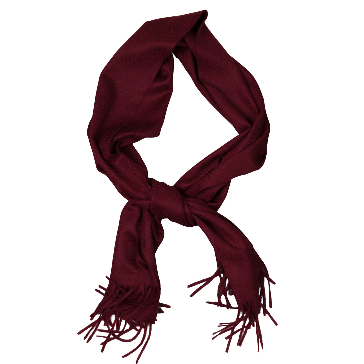 Zibellino Cashmere Scarf - Burgundy