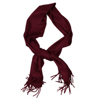 Zibellino Cashmere Scarf - Burgundy