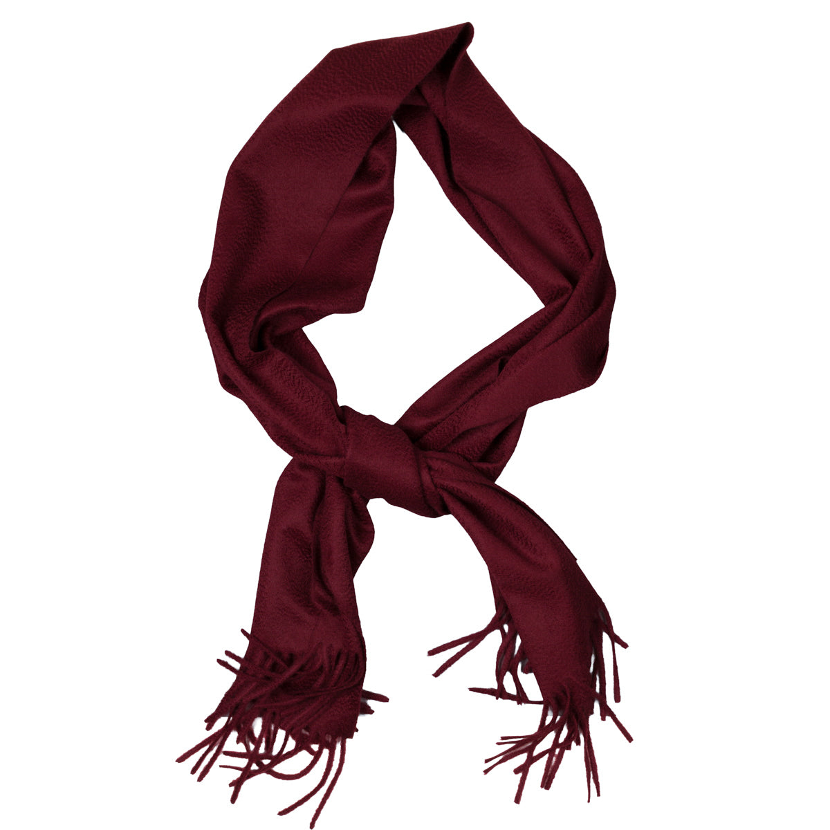 Zibellino Cashmere Scarf - Burgundy