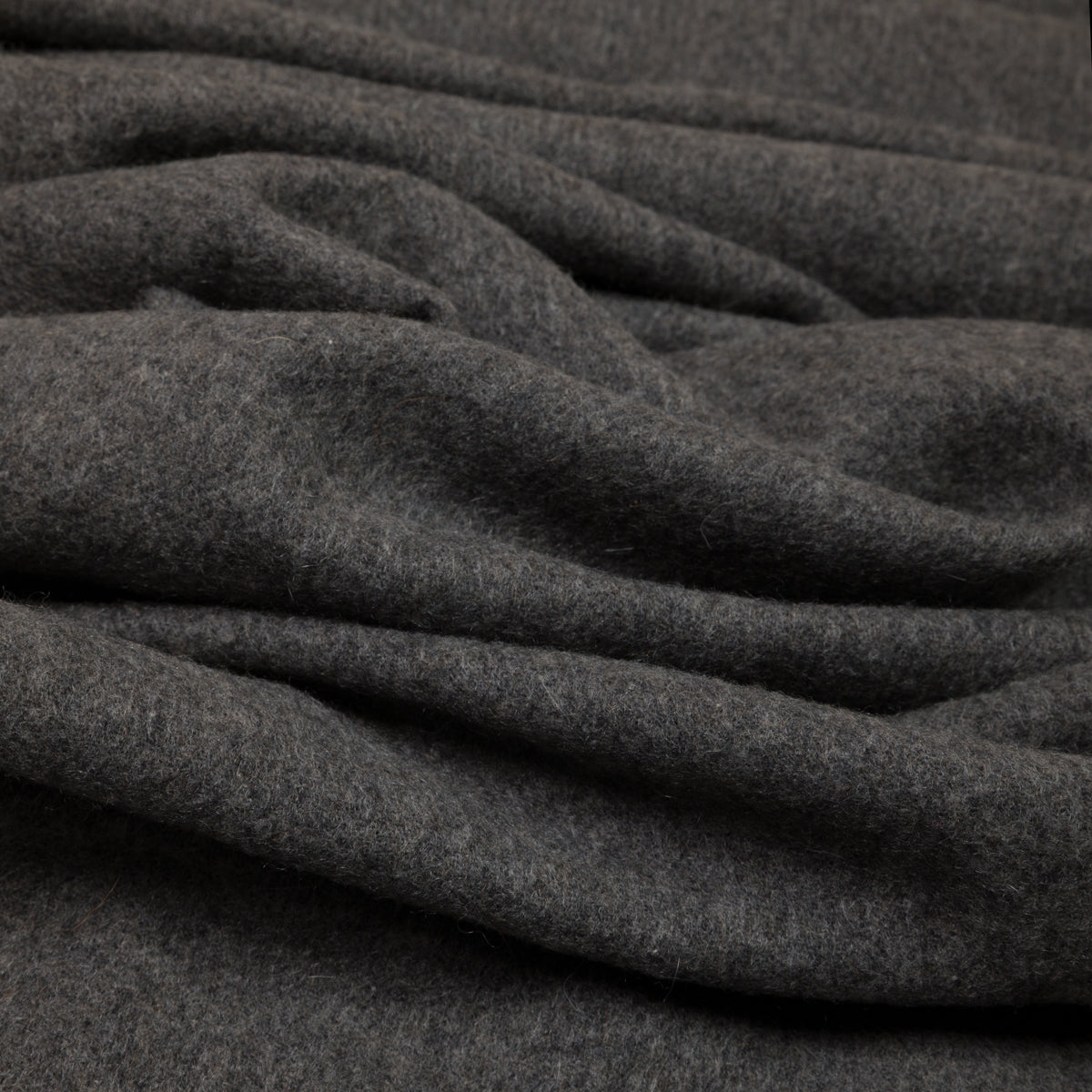 Cashmere Scarf - Slate - Plain