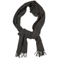 Cashmere Scarf - Slate - Plain