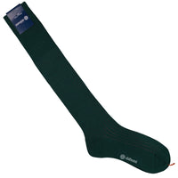 Knee Socks - Shadow Stripes - Forest - Wool