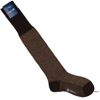Knee Socks - Glencheck - Brown - Wool