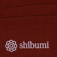Knee Socks - Ribbed - Rust - Thick Wool