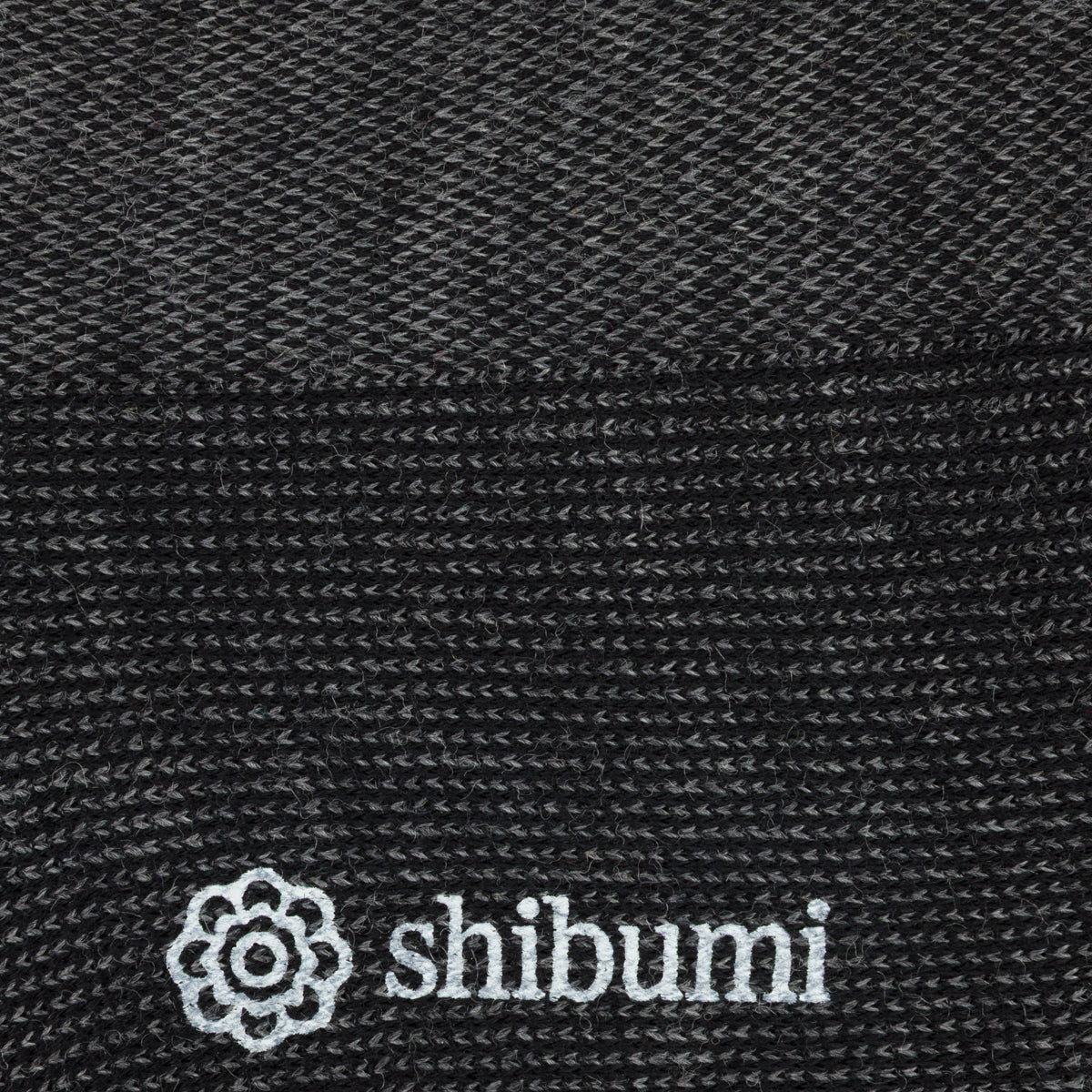 Knee Socks - Birdseye - Black - Wool