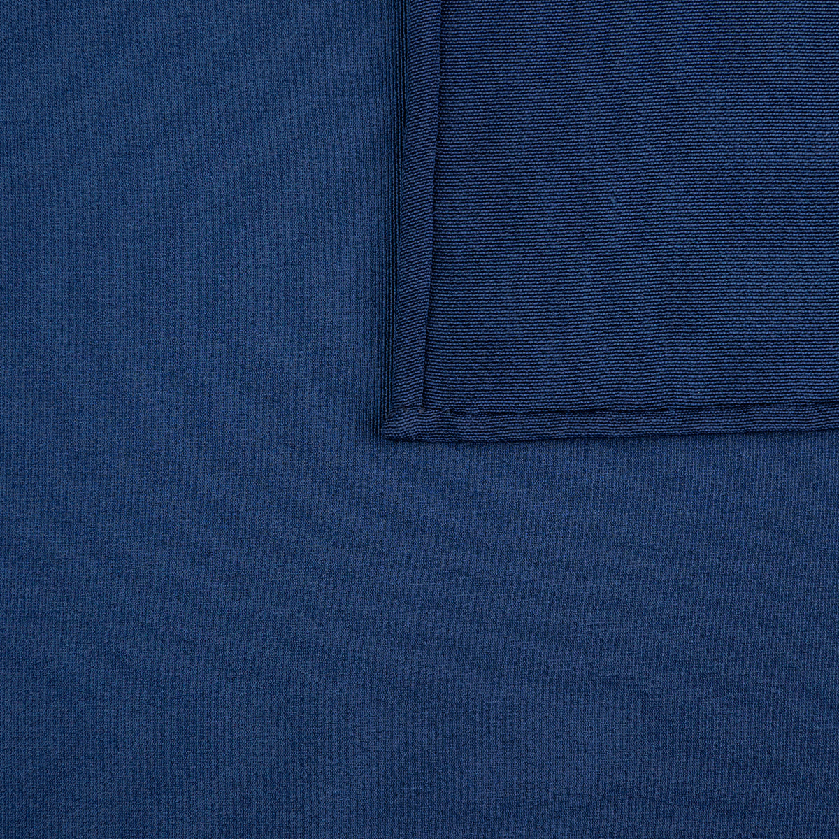 Vintage Kimono Silk Pocket Square - Navy