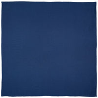 Vintage Kimono Silk Pocket Square - Navy