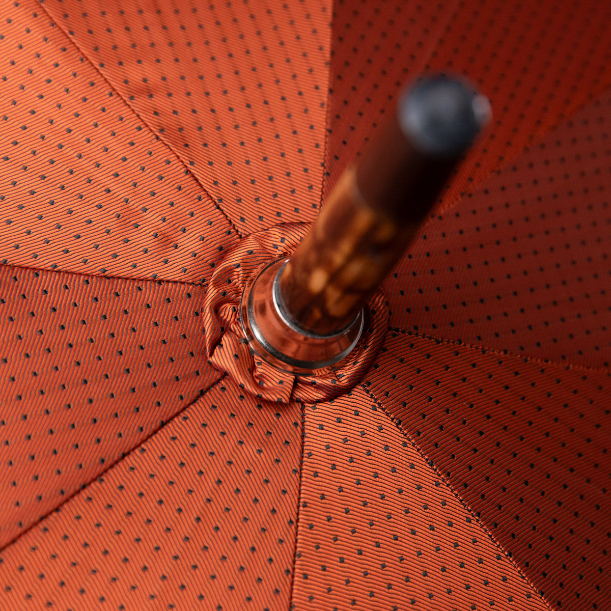 Shibumi x Mario Talarico Umbrella Rust Dots - Dark Hickory