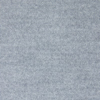 Merino Wool / Silk Knitted Polo - Light Grey
