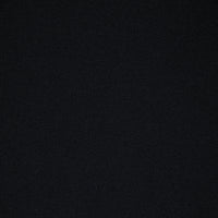 Plain Wool Crepe Bespoke Tie - Black