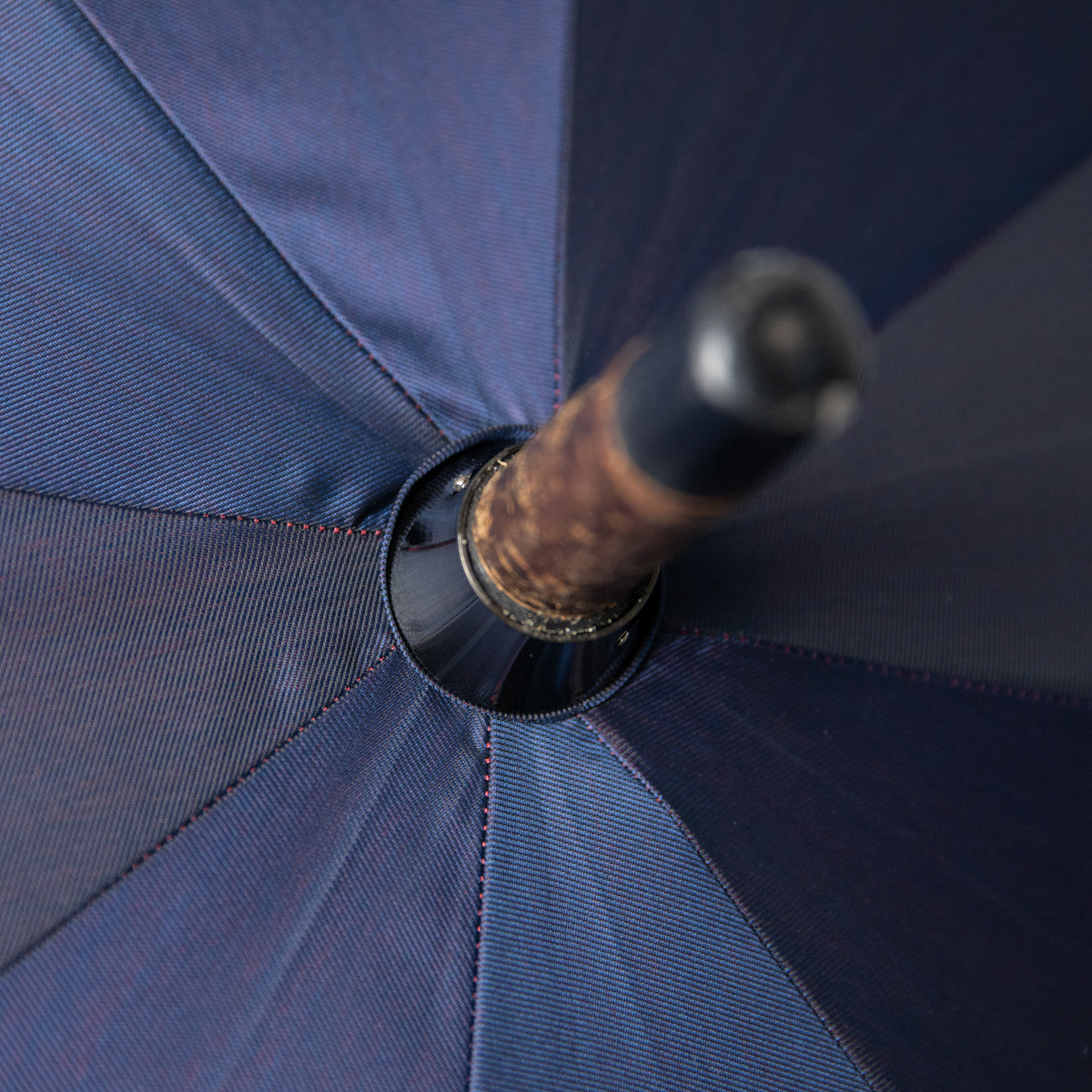 Shibumi x Mario Talarico Umbrella Plain Navy - Cherry