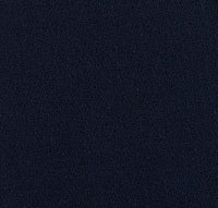 Plain Wool Crepe Bespoke Tie - Navy