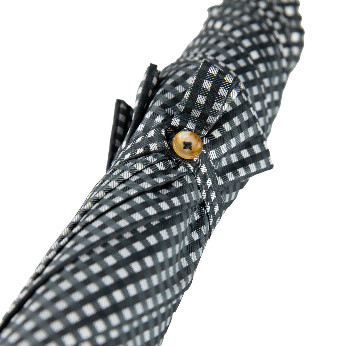 Shibumi x Mario Talarico Umbrella Black / White Gingham - Bamboo