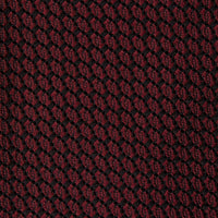 Kuska Handwoven Grossa Grenadine Silk Tie  - Burgundy