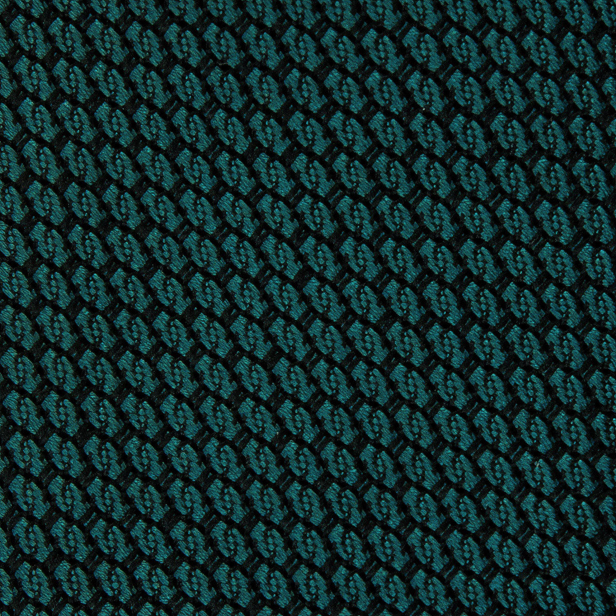 Kuska Handwoven Grossa Grenadine Silk Tie  - Sea Green