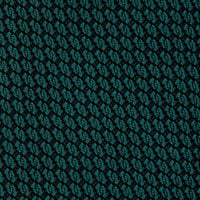 Kuska Handwoven Grossa Grenadine Silk Tie  - Sea Green