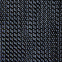 Kuska Handwoven Grossa Grenadine Silk Tie  - Charcoal