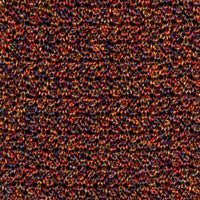 Crunchy Silk Knit Tie - Orange Mottled