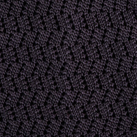 Zigzag Silk Knit Tie - Graphite