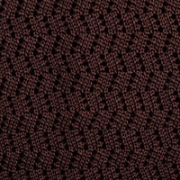 Zigzag Silk Knit Tie - Brown
