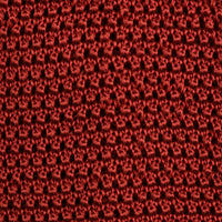 Silk Knit Tie - Rust